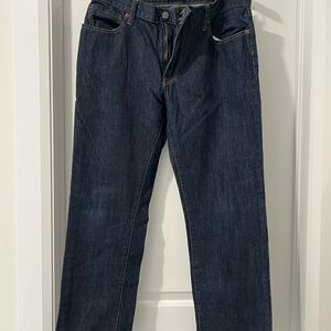 GAP Men's Dark Blue Straight Jeans